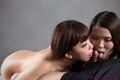 Girls licking cock